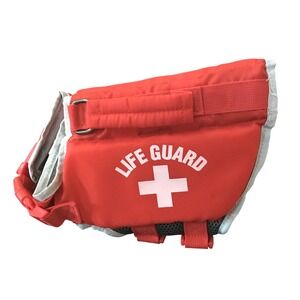 Heart‎ to Tail Lifeguard Dog Life Jacket XS Red